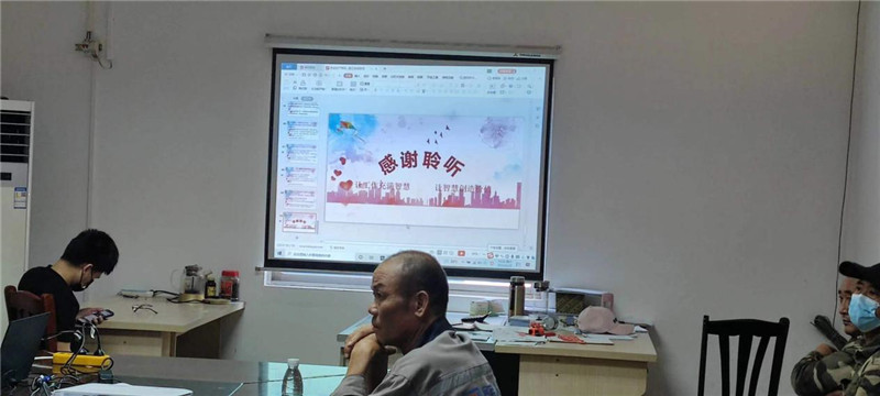 為加強生產安全管理知識 ，賽弗人防組織安全意識培訓